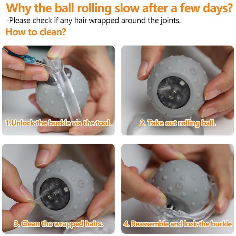 PRIME EXPRESS Busy Cat Interactive Toy Ball – USB Rechargeable