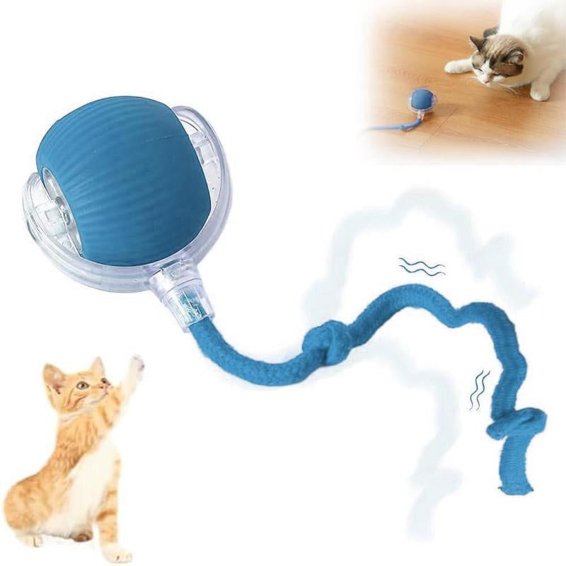 Exciting Interactive Cat Toy Ball - Automatic Rolling Electric Fun for Indoor Cats & Dogs, Motion Sensing for Endless Playtime! Perfect Pet Gift!