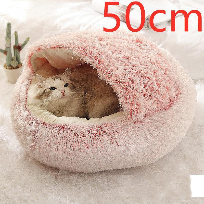 PRIME EXPRESS Soft Comfy Plush Pet Bed for All Pet Haven
