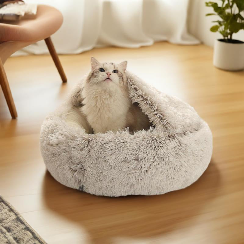 PRIME EXPRESS Soft Comfy Plush Pet Bed for All Pet Haven