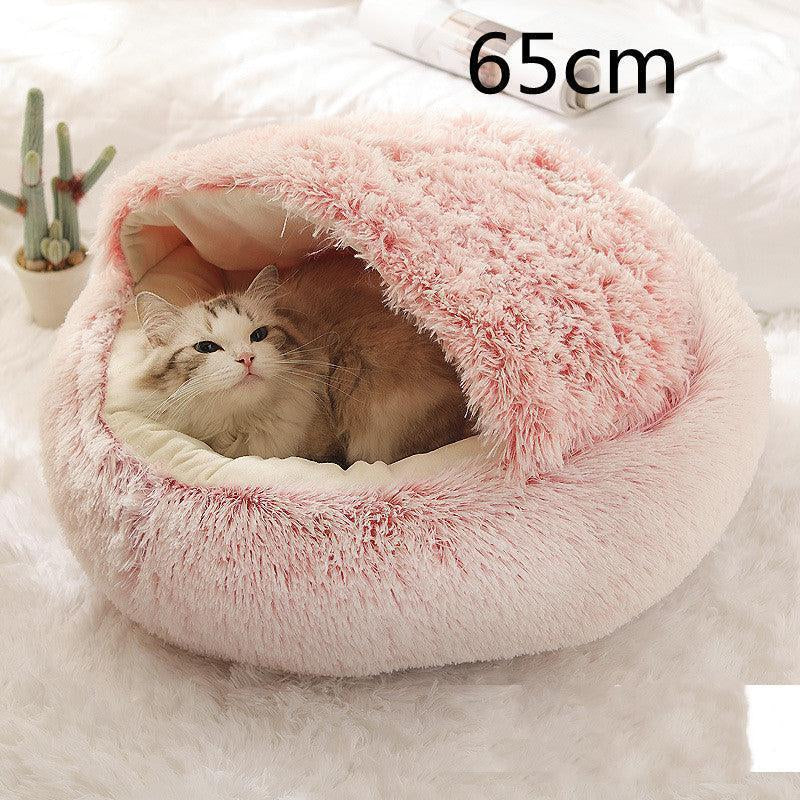 PRIME EXPRESS Soft Comfy Plush Pet Bed for All Pet Haven