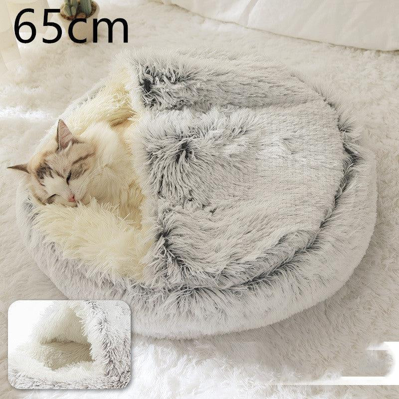 PRIME EXPRESS Soft Comfy Plush Pet Bed for All Pet Haven