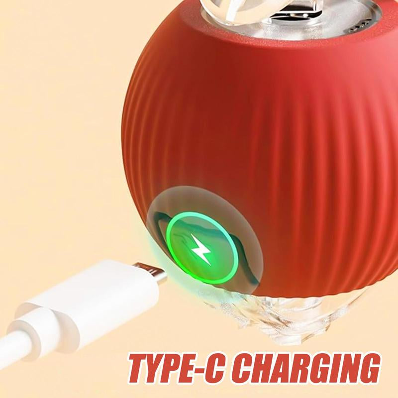 Exciting Interactive Cat Toy Ball - Automatic Rolling Electric Fun for Indoor Cats & Dogs, Motion Sensing for Endless Playtime! Perfect Pet Gift!