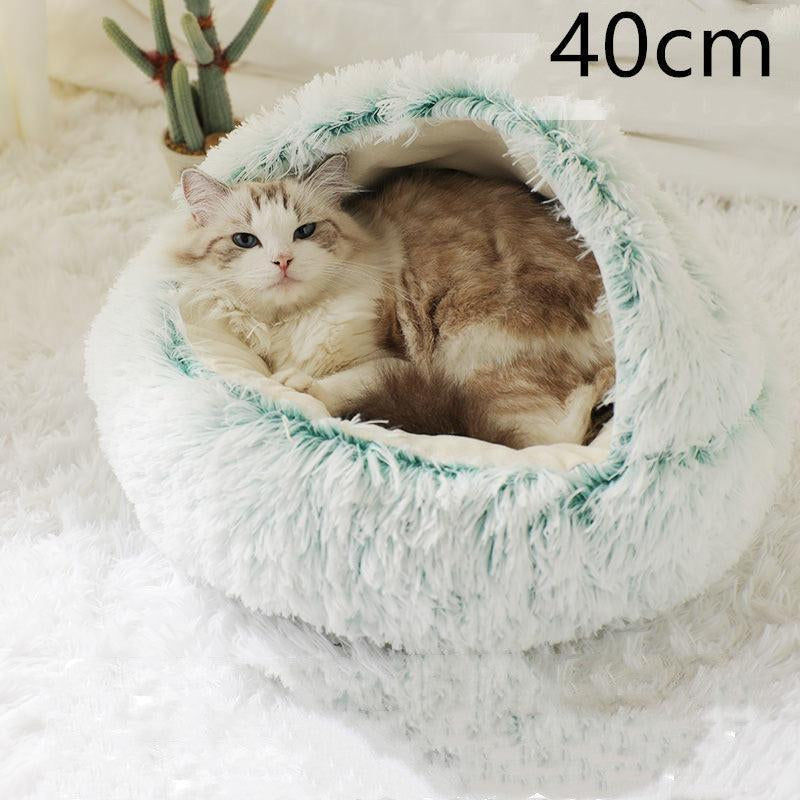 PRIME EXPRESS Soft Comfy Plush Pet Bed for All Pet Haven