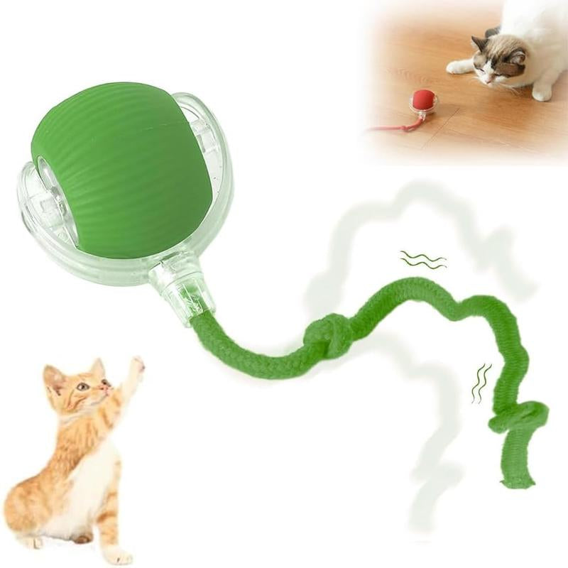 Exciting Interactive Cat Toy Ball - Automatic Rolling Electric Fun for Indoor Cats & Dogs, Motion Sensing for Endless Playtime! Perfect Pet Gift!