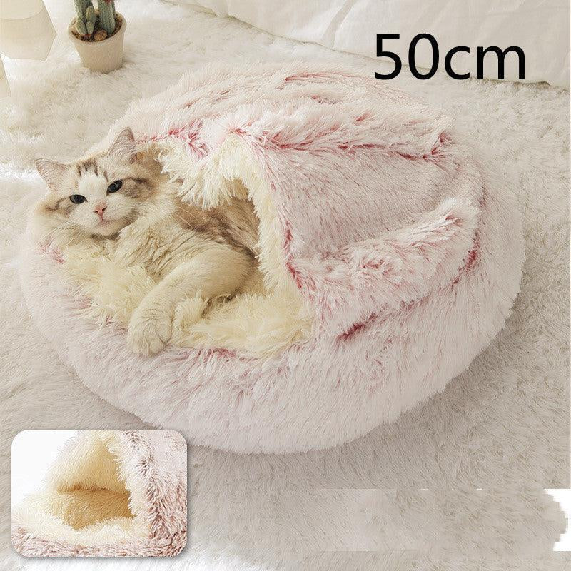 PRIME EXPRESS Soft Comfy Plush Pet Bed for All Pet Haven