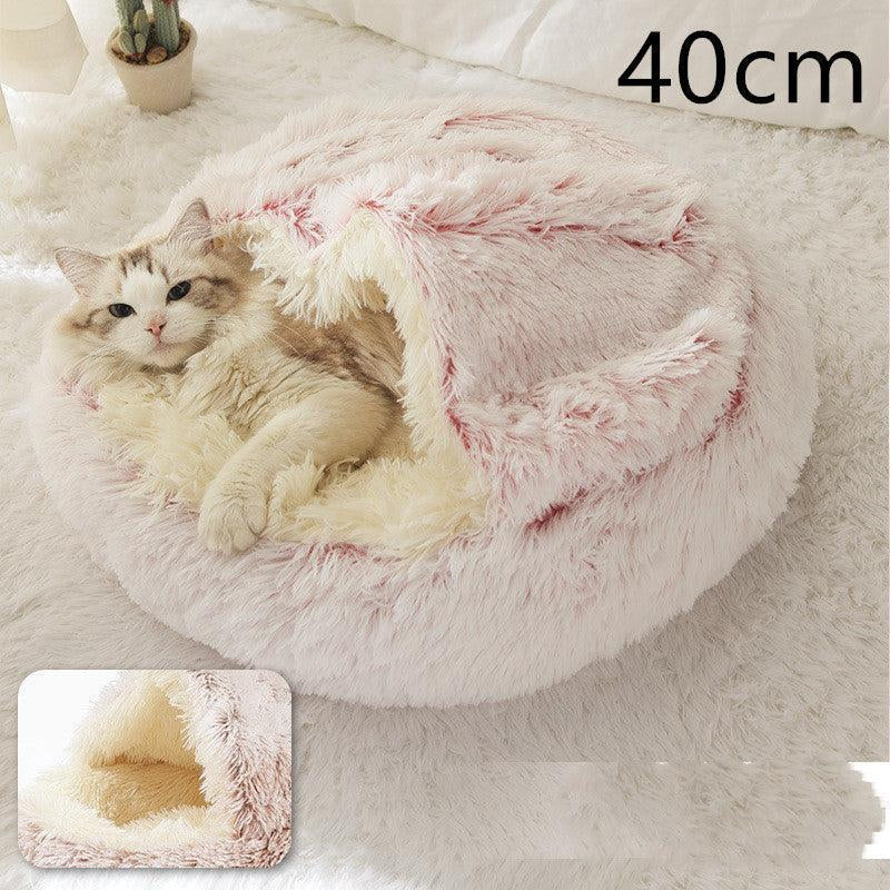 PRIME EXPRESS Soft Comfy Plush Pet Bed for All Pet Haven