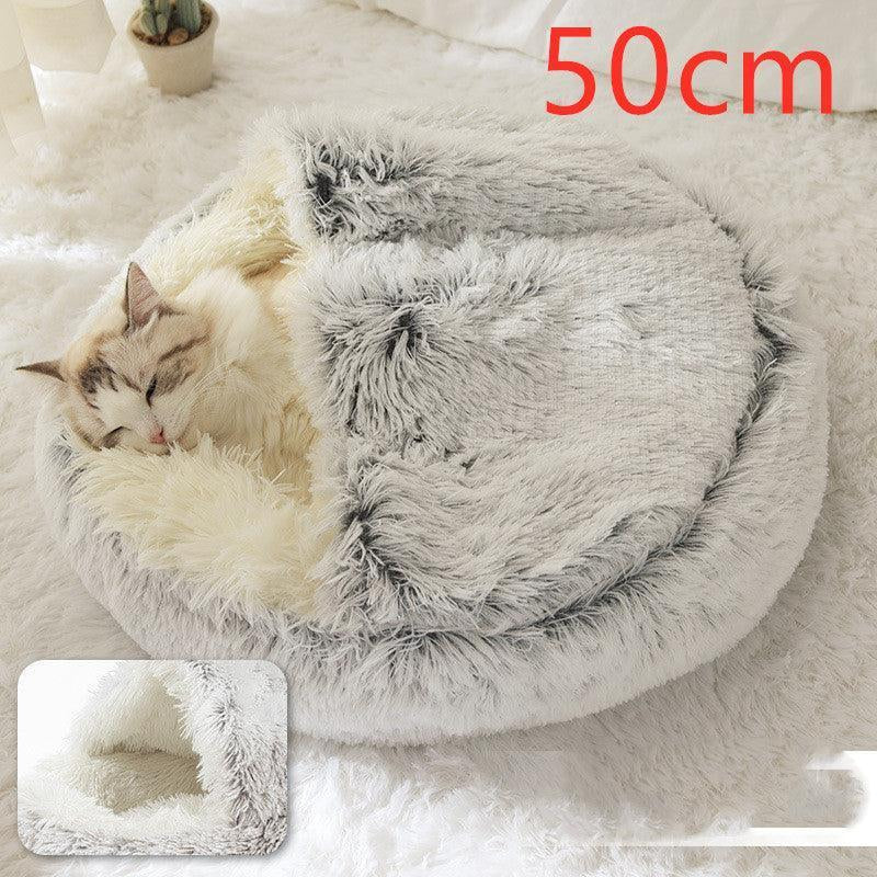 PRIME EXPRESS Soft Comfy Plush Pet Bed for All Pet Haven