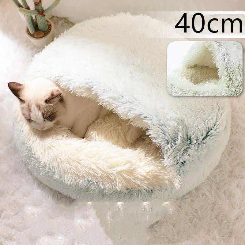 PRIME EXPRESS Soft Comfy Plush Pet Bed for All Pet Haven