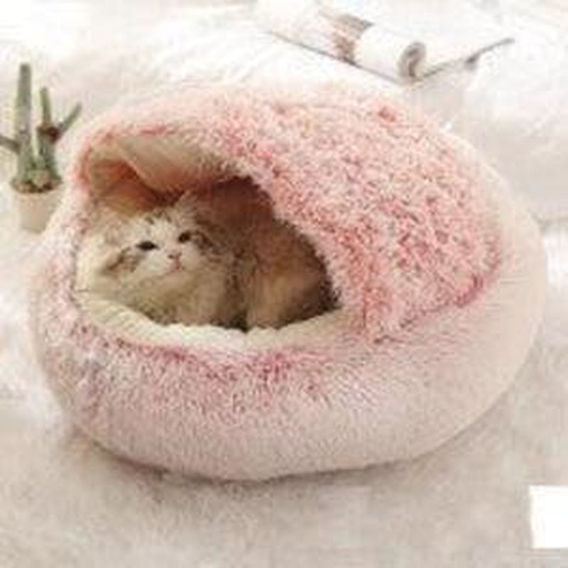 PRIME EXPRESS Soft Comfy Plush Pet Bed for All Pet Haven