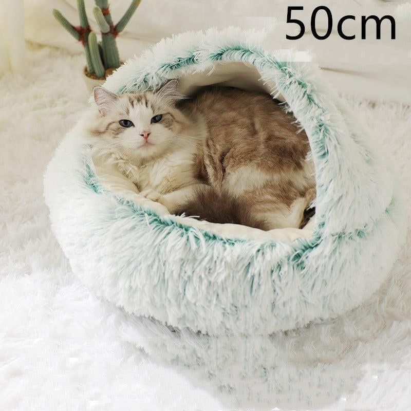 PRIME EXPRESS Soft Comfy Plush Pet Bed for All Pet Haven
