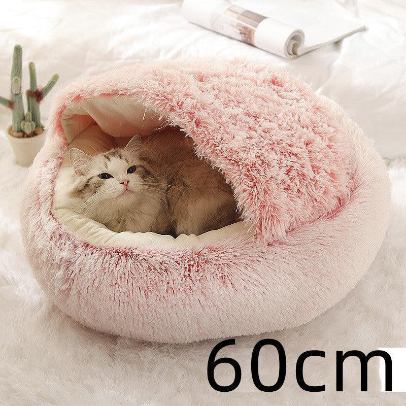 PRIME EXPRESS Soft Comfy Plush Pet Bed for All Pet Haven