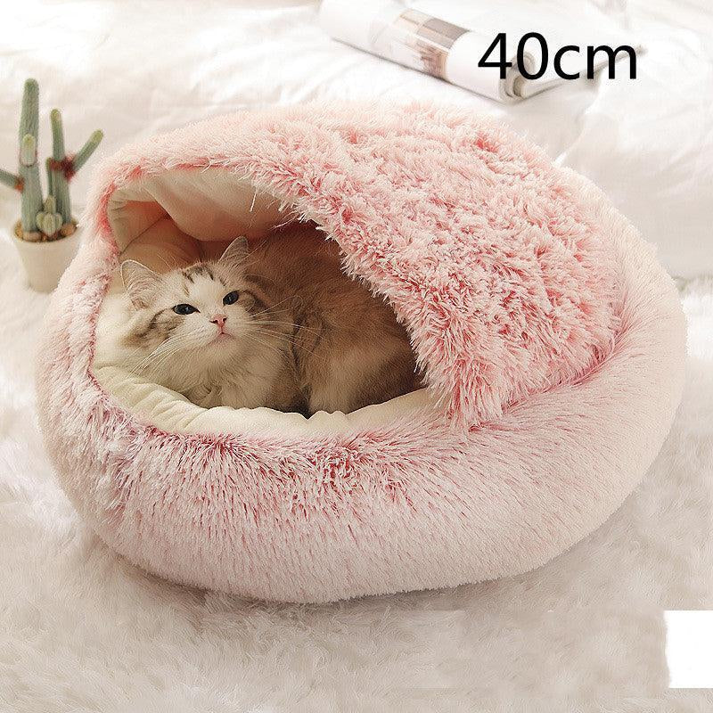 PRIME EXPRESS Soft Comfy Plush Pet Bed for All Pet Haven