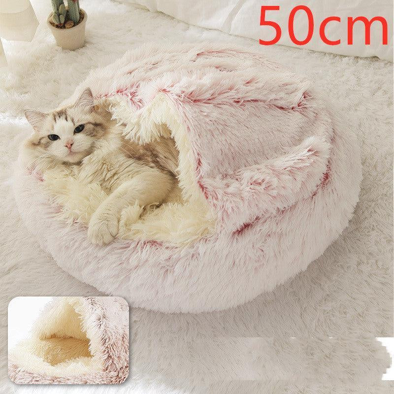 PRIME EXPRESS Soft Comfy Plush Pet Bed for All Pet Haven